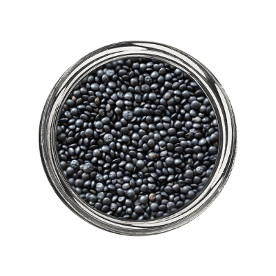 Lentejas negras 100 grs.