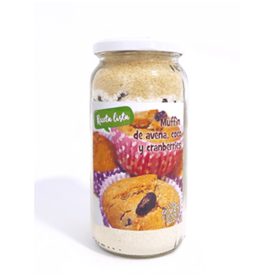Receta Lista Muffin de Avena