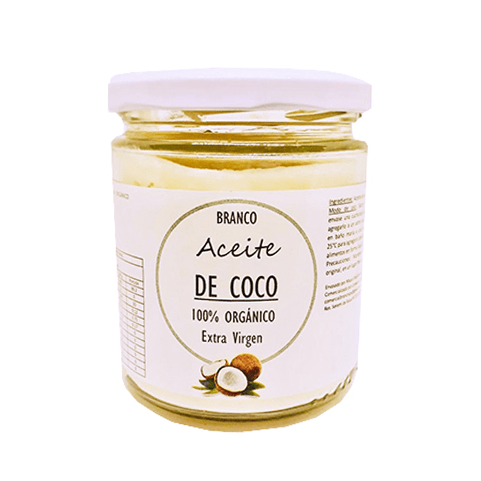 Aceite de Coco Orgánico Branco 450ml. 1