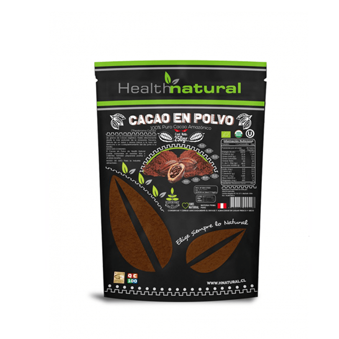 Cacao Orgánico Health Natural 250g 1
