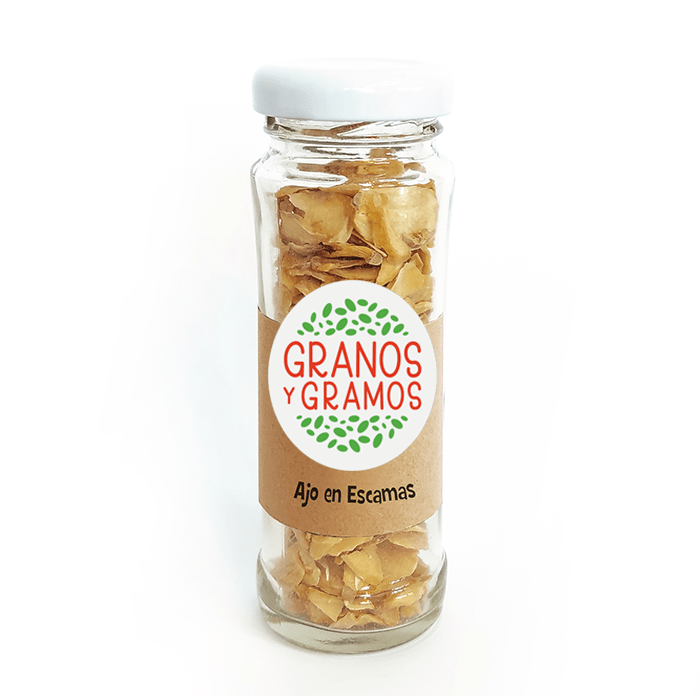 Frasco Ajo en escamas 40g 1
