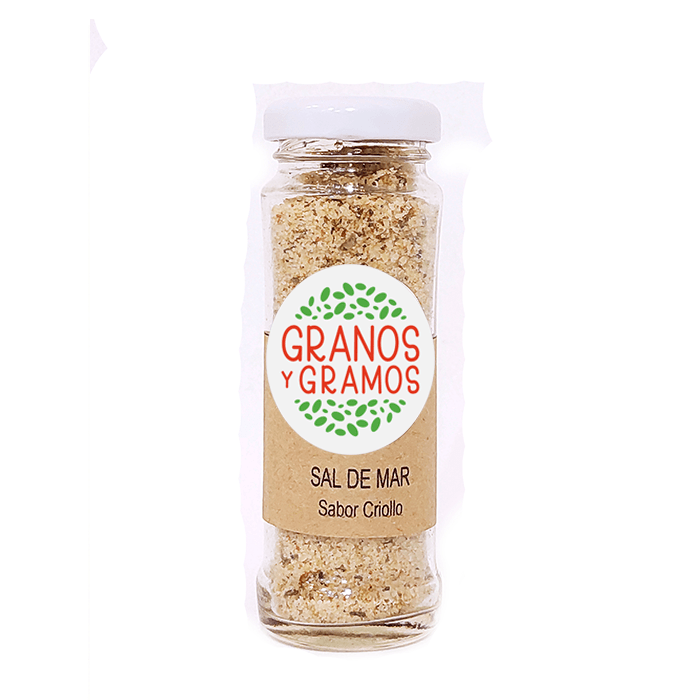 Frasco Sal Criollo 100 grs. 1