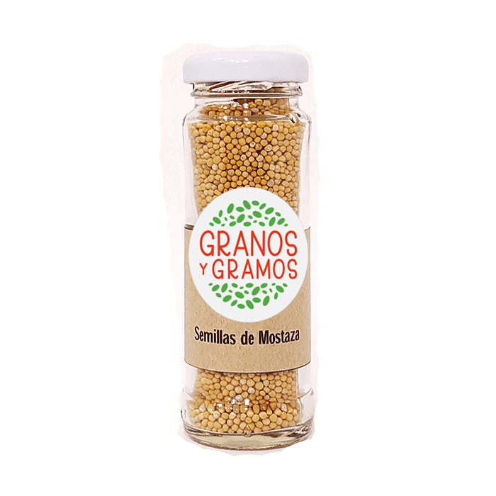 Frasco Semillas de Mostaza 80 grs. 1