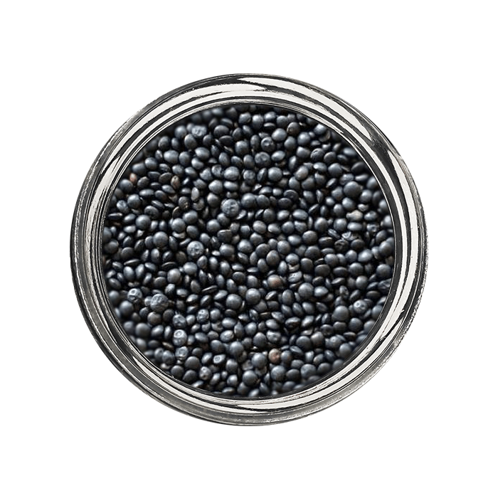 Lentejas negras 1 Kg. 1