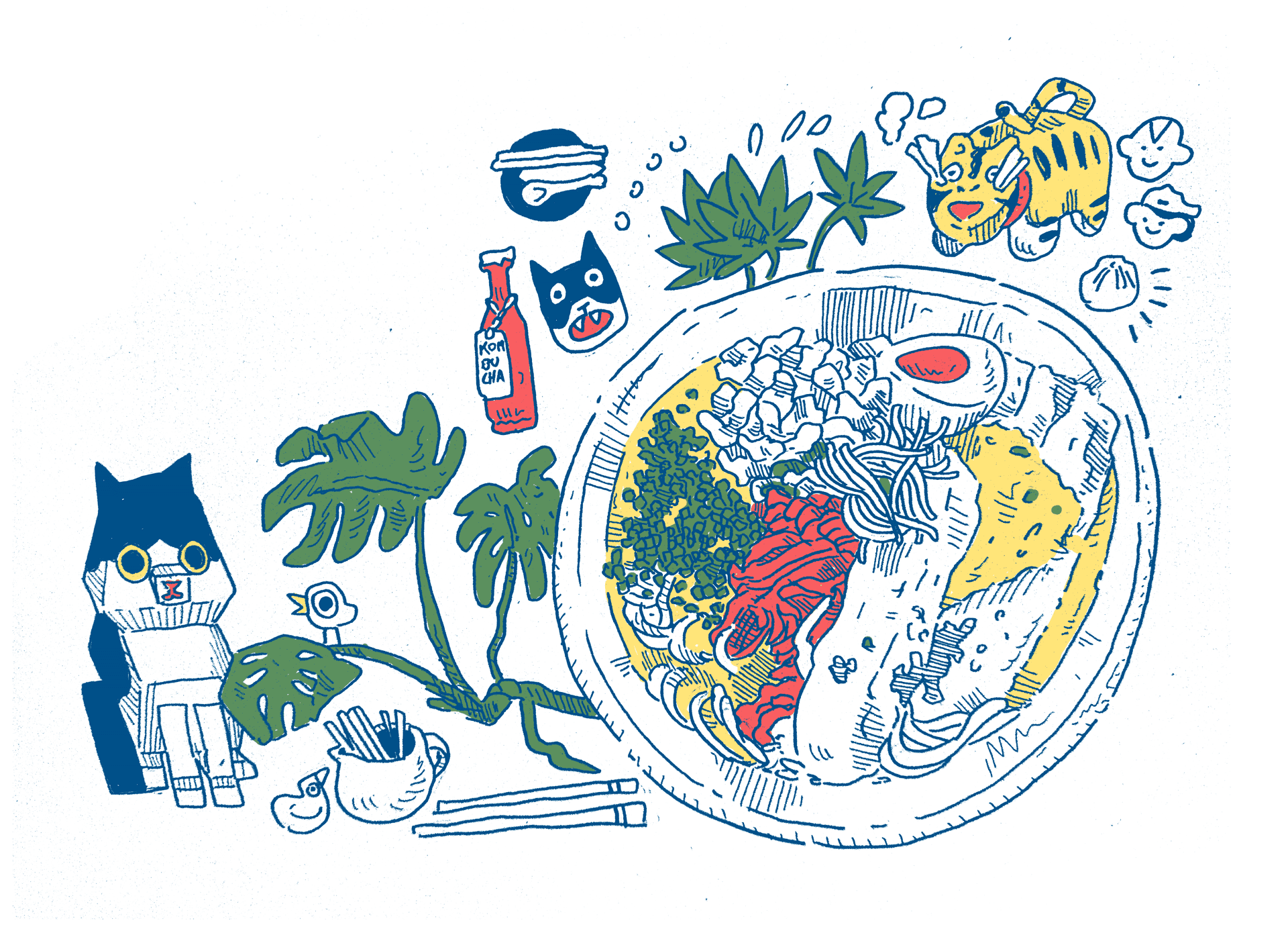 Mirai ramen + fermentación