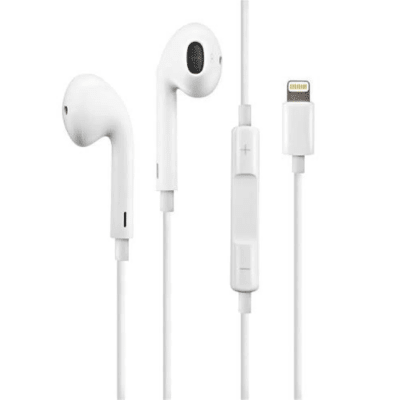 AUDIFONO IPHONE 7G-7GP-8G- 8GP-X-XR-XS-XSMAX-11-11PRO ORG - BLANCO