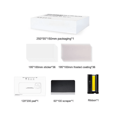 Sunshine Photo Printer sticker Set (c1)