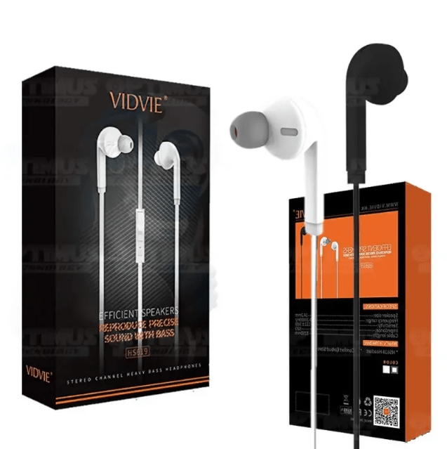 AUDIFONO VIDVIE HS619 ORG - NEGRO/BLANCO2