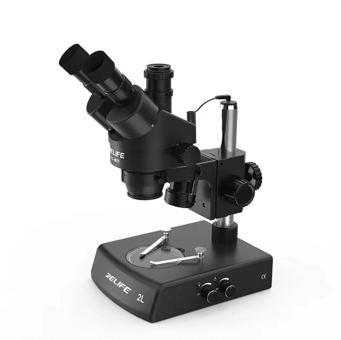 MICROSCOPIO CON FUENTE DE LÁMPARA LED M3T-2L2