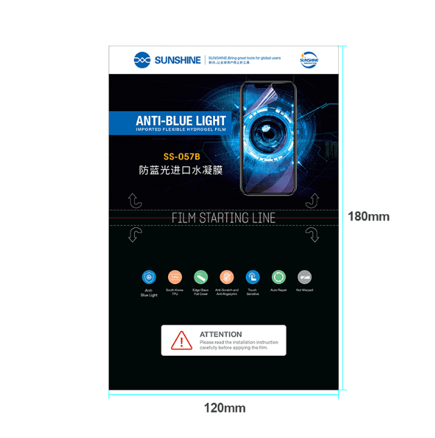 HIDROGEL SS-057B  ANIT BLUE TPU 0