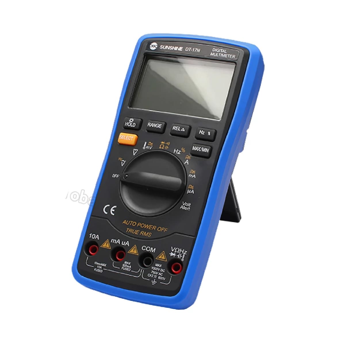 MULTIMETRO DIGITAL DT-17N AUTORANGO ORG - AZUL-NEGRO2