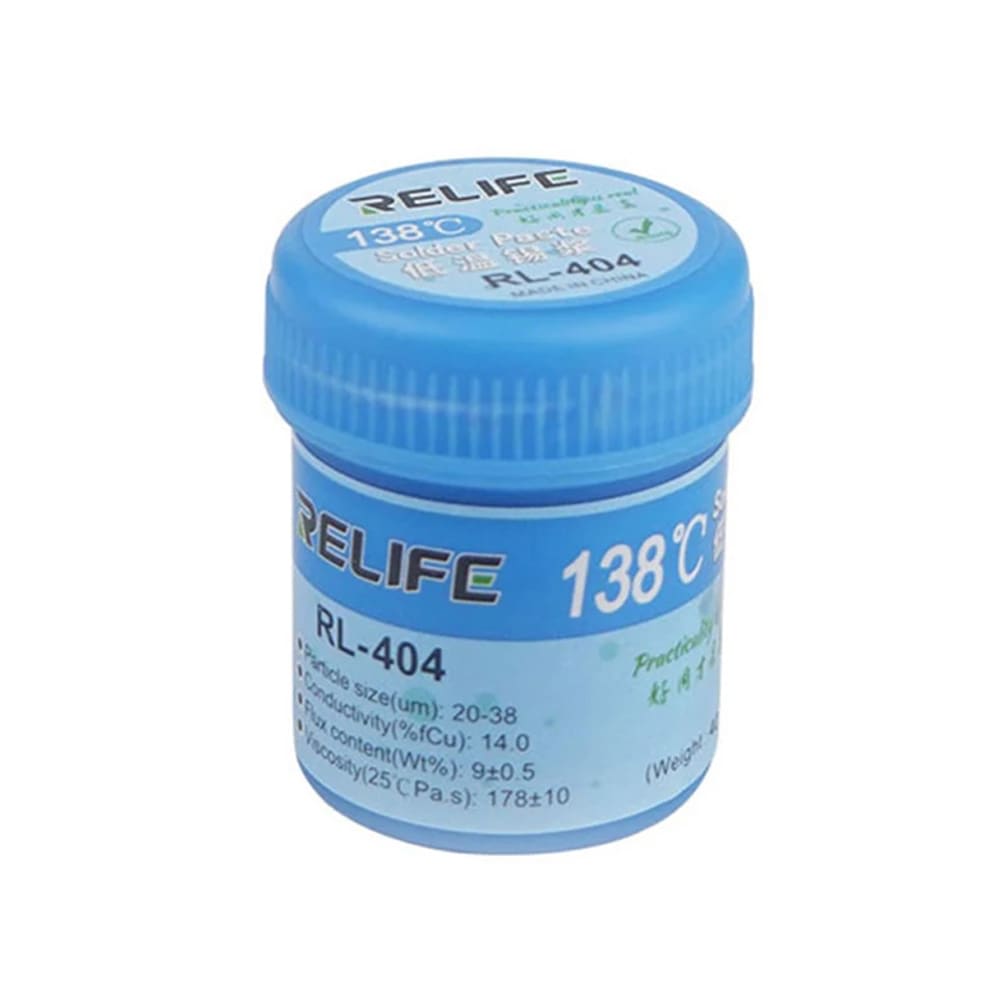 PASTA SOLDADURA RELIFE SIN PLOMO RL-404 0