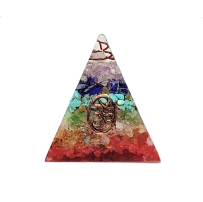 Piramide 7 Chakra 5x5cm