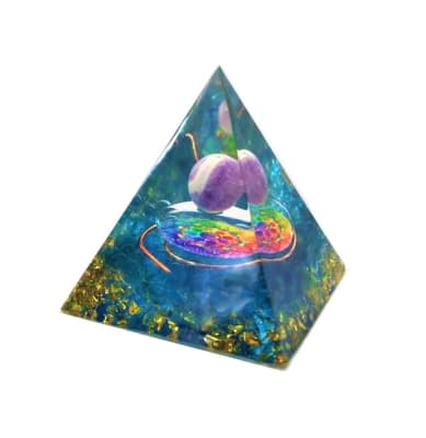Piramide Piedra Amatista Mandala