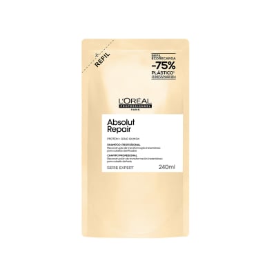 Recarga Shampoo Absolut Repair L'Oréal 240ml (Refill)1