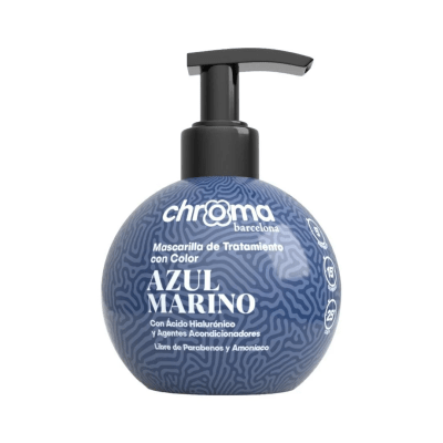 Mascarilla con Color Chroma Barcelona Azul Marino 250 ml1