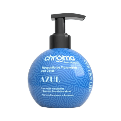 Mascarilla con Color Chroma Barcelona Azul 250 ml1