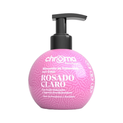 Mascarilla con Color Chroma Barcelona Rosado Claro 250 ml1