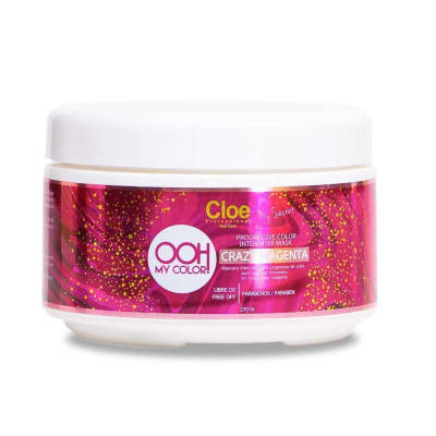Máscara Cloe Professional Ooh My Color Crazy Magenta 270 g1