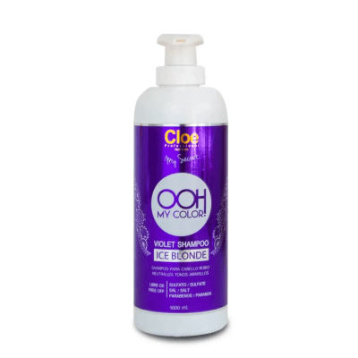 Shampoo Matizador Cloe Professional Ooh My Color Violet Ice Blonde 1 L1
