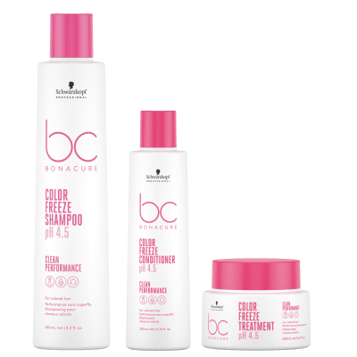 Pack BC Color Freeze Completo: Shampoo + Acondicionador + Máscara - Schwarzkopf Professional1