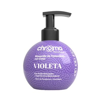 Mascarilla con Color Chroma Barcelona Violeta 250 ml1
