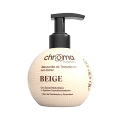Mascarilla con Color Chroma Barcelona Beige 250 ml