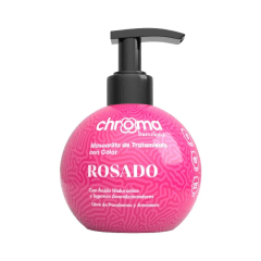 Mascarilla con Color Chroma Barcelona Rosado 250 ml