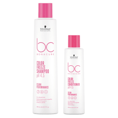 Pack BC Color Freeze Schwarzkopf: Shampoo 250ml + Acondicionador 200ml - Cuidado pH 4.5