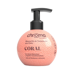 Mascarilla con Color Chroma Barcelona Coral 250 ml