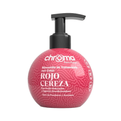 Mascarilla con Color Chroma Barcelona Rojo Cereza 250 ml