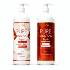 Pack Cloe Professional Pure Sensation Repair Shampoo y Acondicionador 2 x 1 L