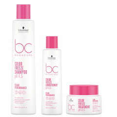 Pack BC Color Freeze Completo: Shampoo + Acondicionador + Máscara - Schwarzkopf Professional