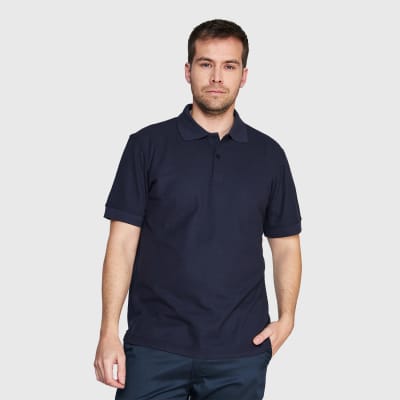 POLERA DE PIQUÉ 60/40 MANGA CORTA HOMBRE1