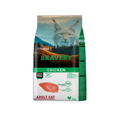 BRAVERY ADULT CAT CHICKEN