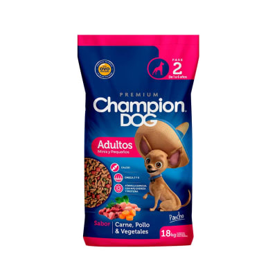 champion adulto raza pequeña