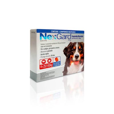 Nexgard 25,1 a 50kg1
