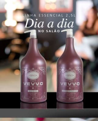 Kit Shampoo + Balsamo Profesional Vevvo Salon 2.5 LT