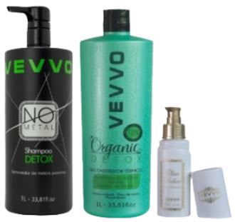 Kit Premium Alisado Shampoo Detox Alisado  Organic Elixir Delux