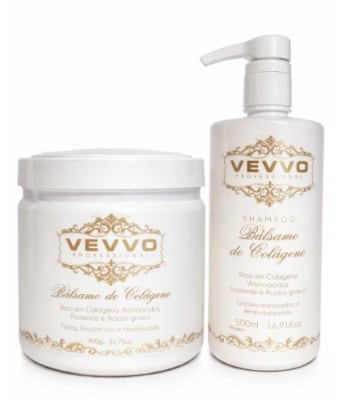 Kit Salón Bálsamo de Colágeno Vevvo Profesional