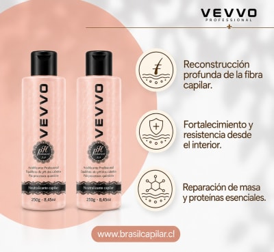 Ph Balance shampoo y acidificante Vevvo profesional