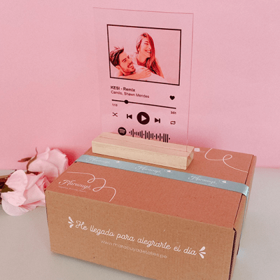 PLACA SPOTIFY RECTANGULAR