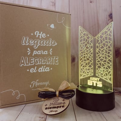 LAMPARA SILUETA BTS