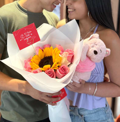 PACK FLORAL POOH