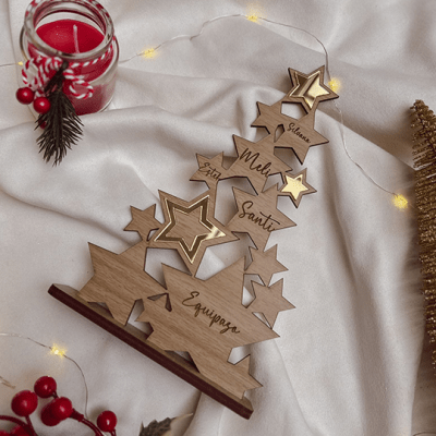 ARBOL ESTRELLAS DE NAVIDAD