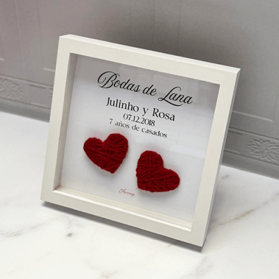 CUADRO BODAS DE LANA