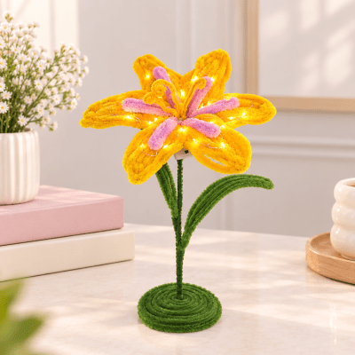LÁMPARA FLOR DEL FULGOR ETERNA