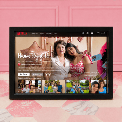 CUADRO NETFLIX MAMÁ
