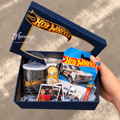 BOX GOLD HOT WHEELS