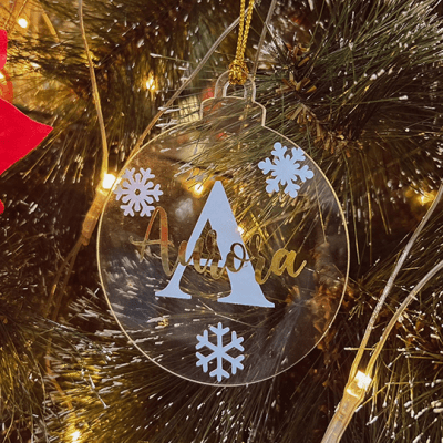 COLGANTE ACRILICO TRANSPARENTE